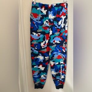 NWOT Boys Camo Champion Joggers
